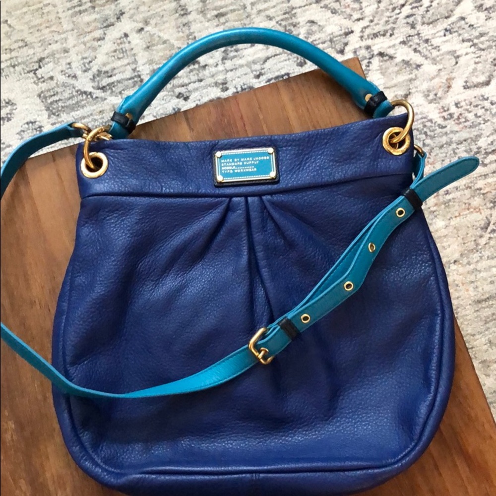 Marc by Marc Jacobs Hillier Hobo Bag in Royal Blue